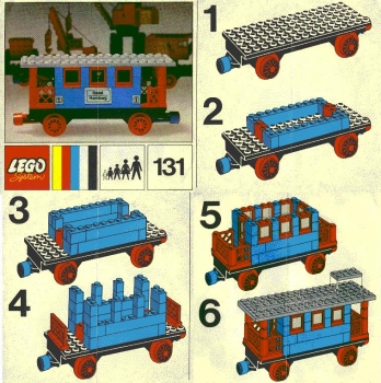 LEGO 131-Passenger-Coach