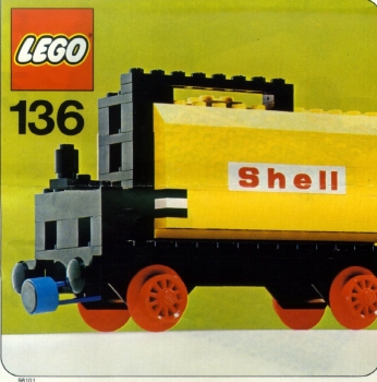 LEGO 136-Tanker-Wagon