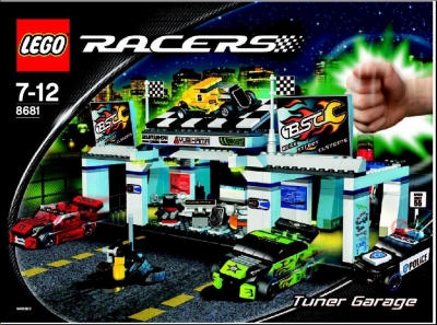 LEGO 8681-Tuner-Garage