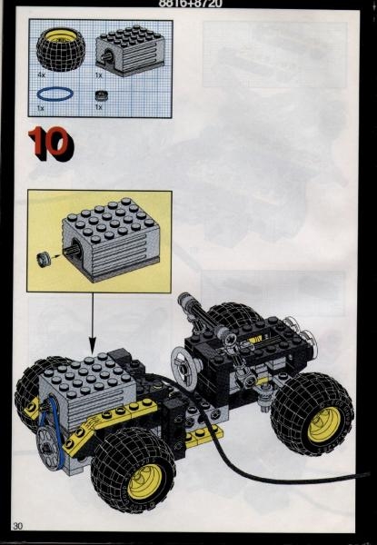 LEGO® Bauanleitung Instruction Nr 8816