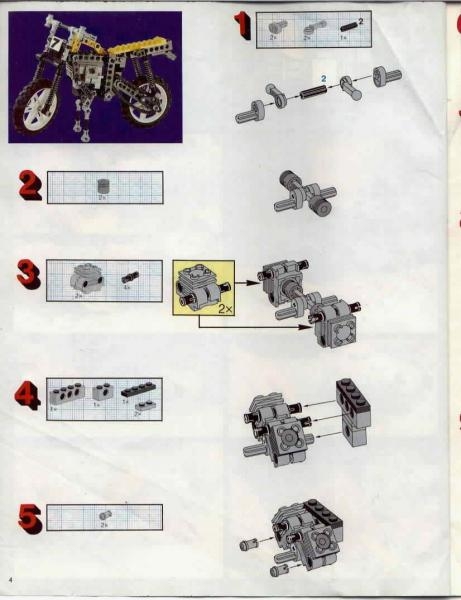 Shock Cycle - LEGO instructions and catalogs library