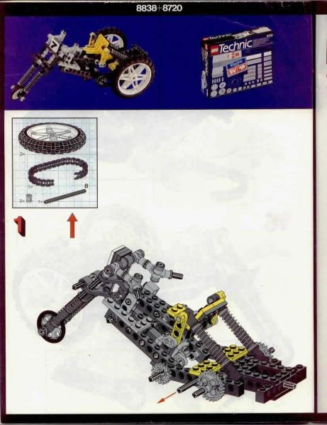 Shock Cycle - LEGO instructions and catalogs library