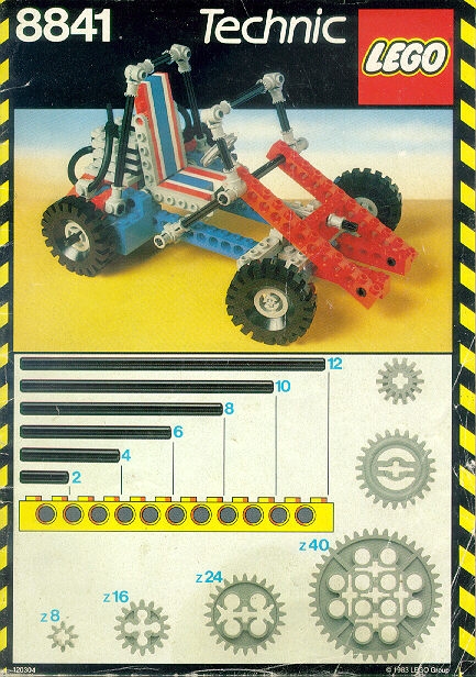 8841 Desert Racer - LEGO and catalogs library