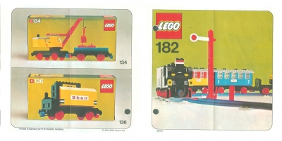 LEGO 182-4.5V-Train-Set-with-Signal