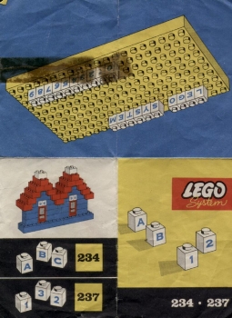LEGO 234-Letter-Bricks