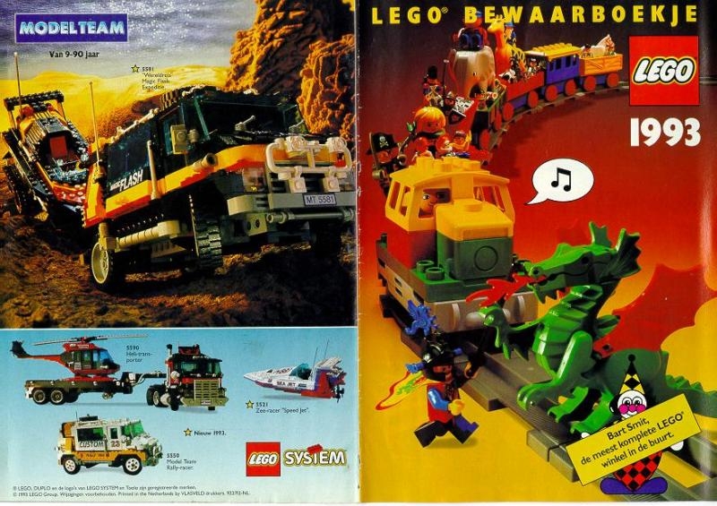 1993 LEGO 4 NL - Instrucciones catálogos de la biblioteca