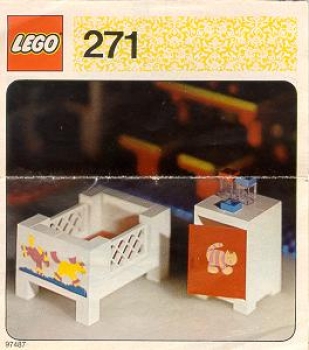 LEGO 271-Baby's-Cot
