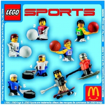 LEGO 7921-Snowboarder,-Grey-Vest