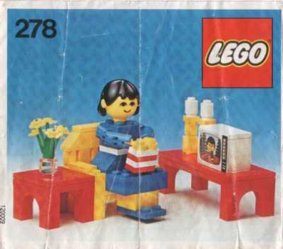 LEGO 278-TV-Room