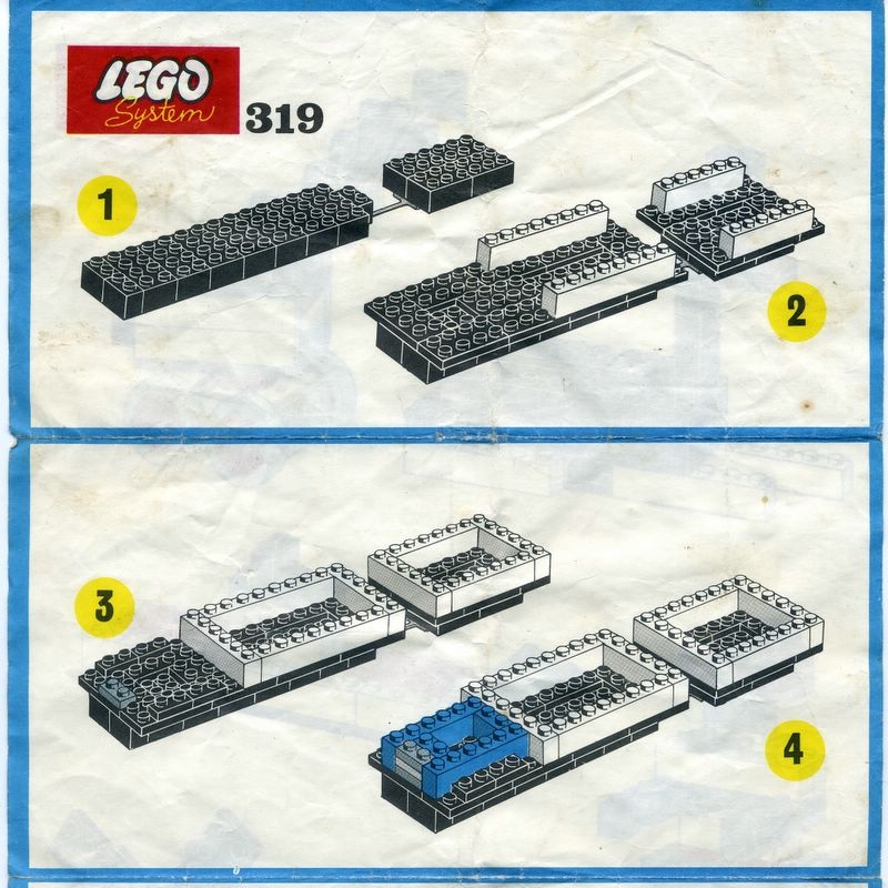 fuldstændig session elleve 319 Truck with Trailer - LEGO instructions and catalogs library