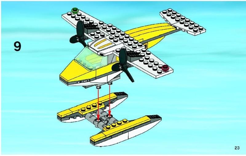 Seaplane - LEGO instructions catalogs library