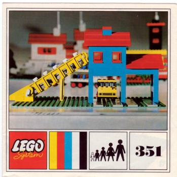 LEGO 351-Loader-Hopper-with-Truck