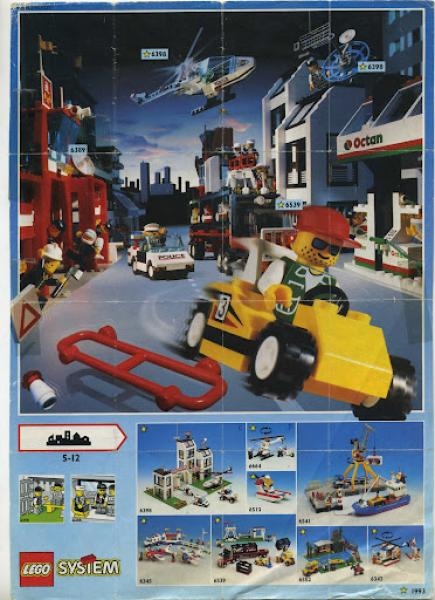 1993 LEGO 10 - Instrucciones Instrucciones LEGO y de la biblioteca