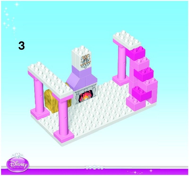 hø etik biord 6154 Cinderella's Castle - LEGO Bauanleitungen und Kataloge Bibliothek