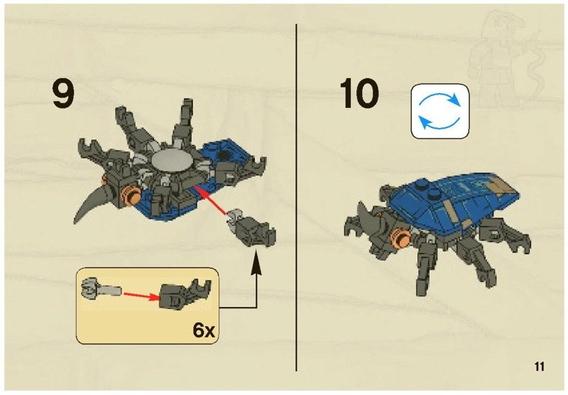 Scarab LEGO instructions and catalogs library