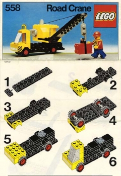 LEGO 558-Road-Crane