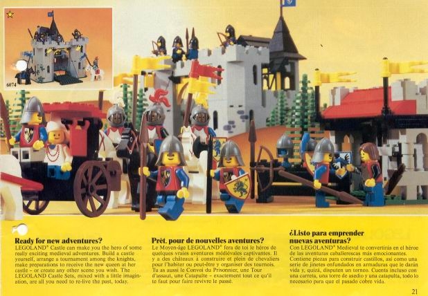 Michelangelo dry Samuel 1986 LEGO Catalog 7 PL - LEGO instructions and catalogs library
