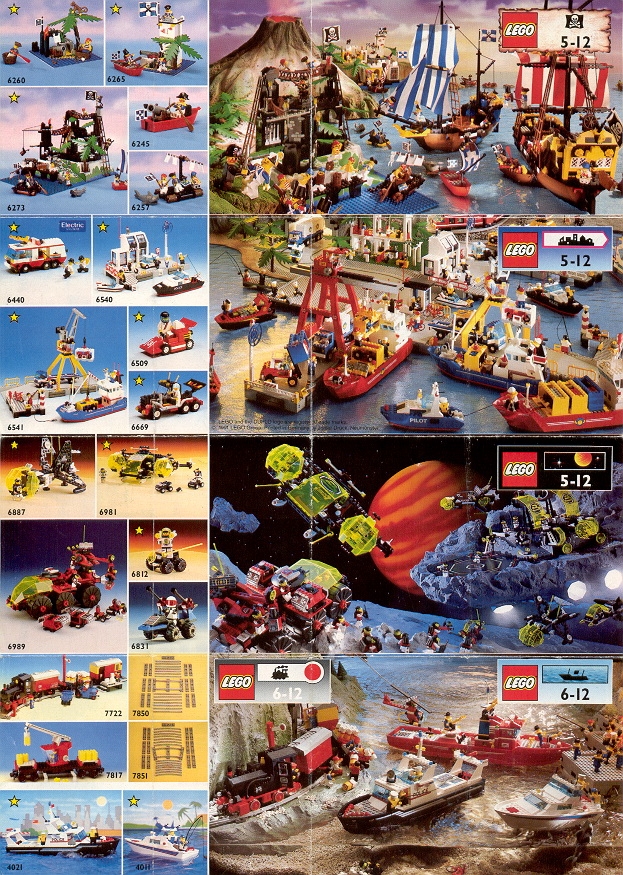 Trænge ind Dårligt humør Benign 1991 LEGO minicatalog 15 - LEGO instructions and catalogs library
