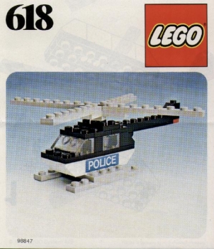 LEGO 618-Police-Helicopter