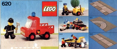 LEGO 620-Fireman's-Car