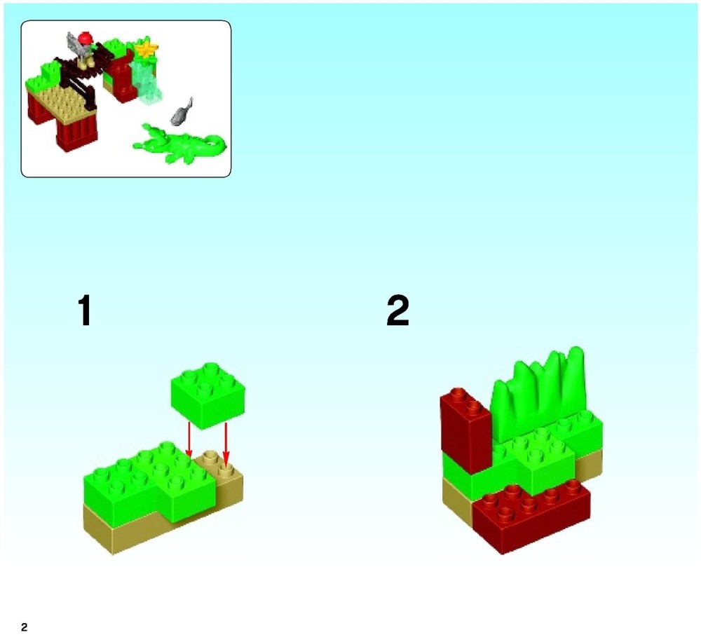 6156 Safari - LEGO Bauanleitungen und Kataloge Bibliothek