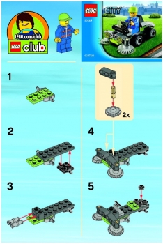 LEGO 30224-Ride-on-Lawn-Mower