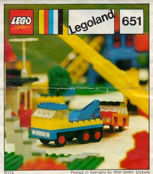 LEGO 651-Tow-Truck