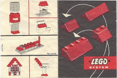 LEGO 280-Sloping-Roof-Bricks