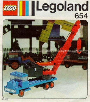 LEGO 654-Crane-Lorry