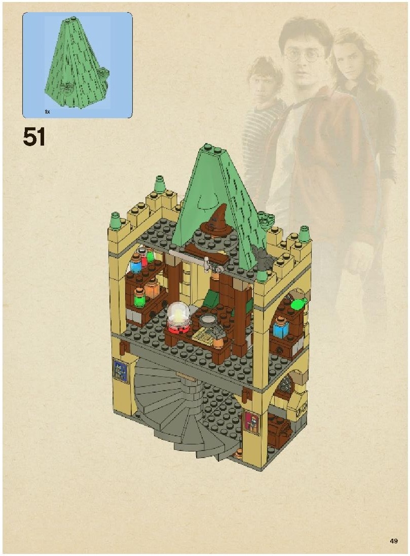 4842 Hogwarts Castle LEGO instructions and catalogs library