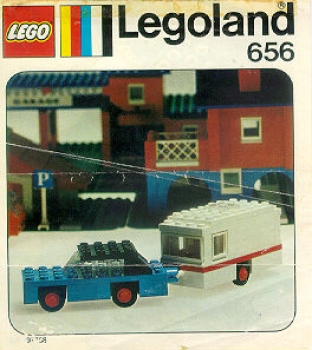 LEGO 656-Car-and-Caravan