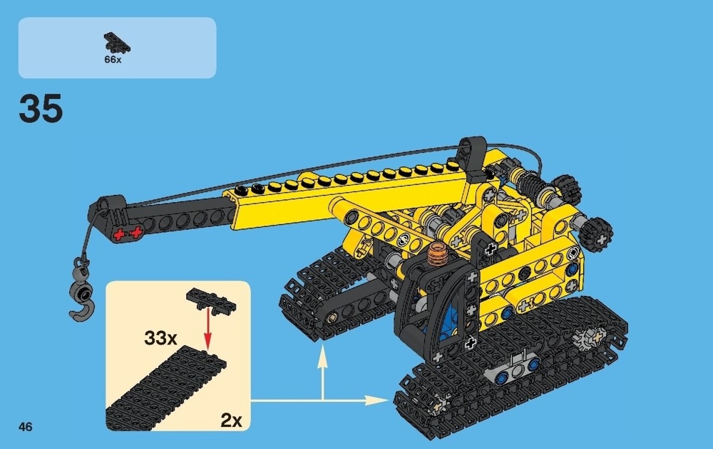 9391 Tracked Crane - LEGO und Bibliothek