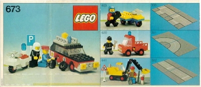 LEGO 673-Rally-Repair-Crew