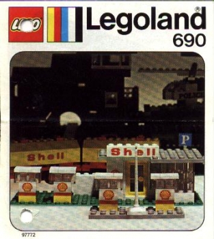 LEGO 690-Shell-Station