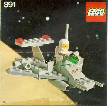 LEGO 891-Two-man-Scooter