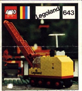 LEGO 643-Mobile-Crane