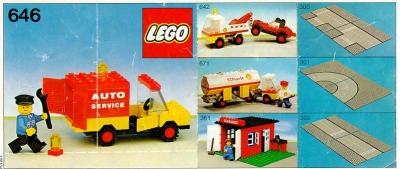 LEGO 646-Auto-Service-Truck