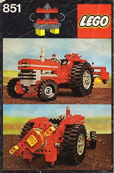 Frø Charmerende På forhånd 851 Farm Tractor - LEGO instructions and catalogs library