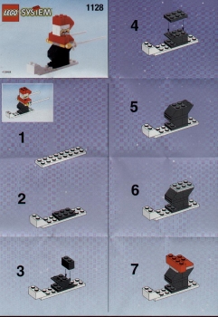 LEGO 1128-Milka-Skiing-Santa