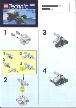 LEGO 1260-Piston-Car