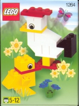 LEGO 1264-Hen-with-Chicken