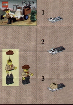 LEGO 1278-Johnny-Thunder-and-Baby-T